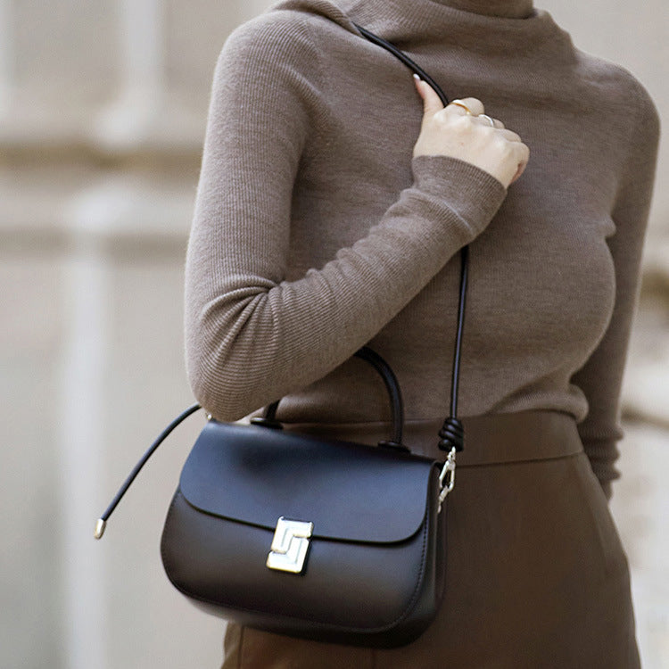 Women's Spring Premium Retro Exquisite Genuine Leather Shoulder Bags