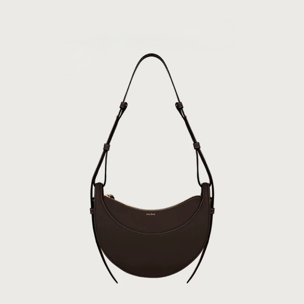 Women's Design Cowhide Texture Selenodont Genuine Leather Shoulder Bags
