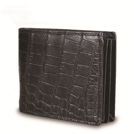 Men's Thailand Crocodile Leather Business Genuine Short Men's Wallets