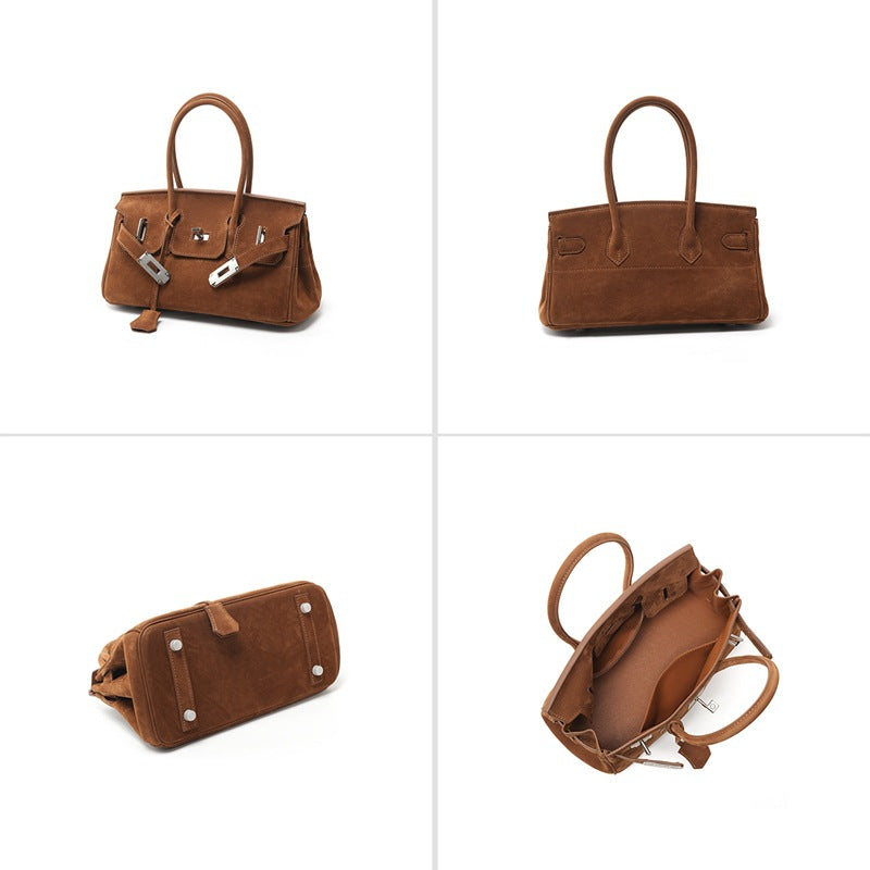 Women's Horizontal Large Capacity Niche High Sense Female Shoulder Bags