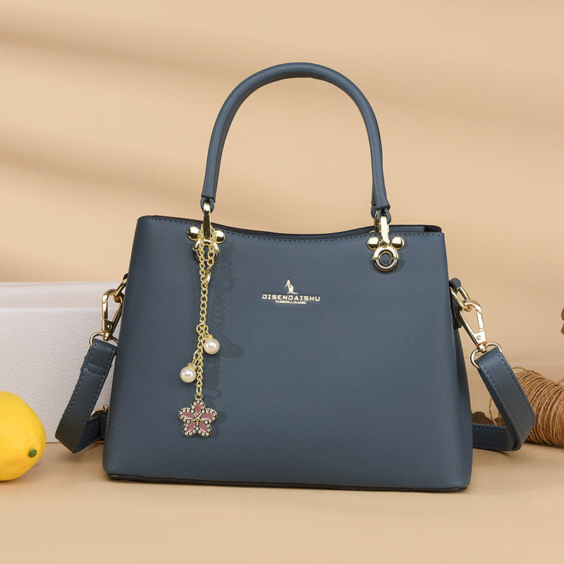 Women's Elegant Send Mother Fashion Large Capacity Handbags