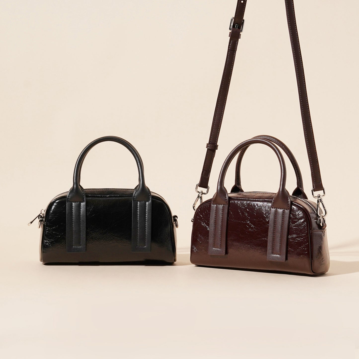 Layer Cowhide Retro Minority Design Fashion Shoulder Bags