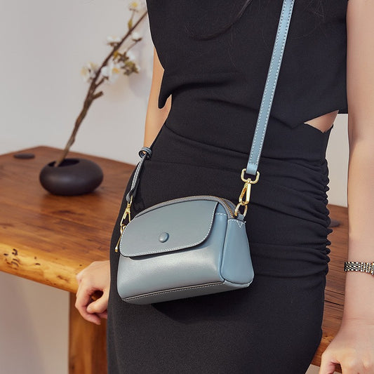 Women's Leather Fashion Single Exquisite High-grade Niche Shoulder Bags