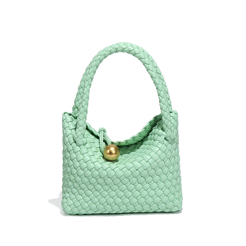 Women's French Style Woven Advanced Texture Handmade Bags