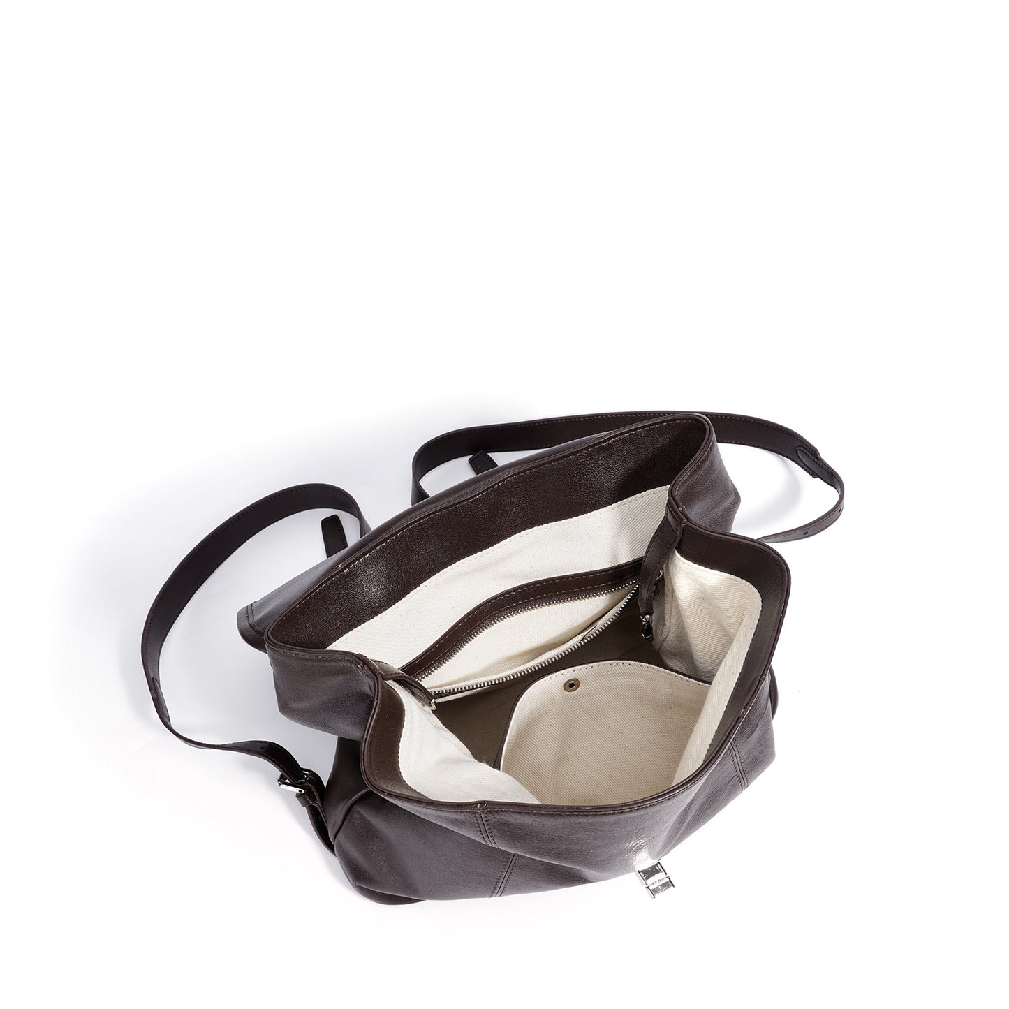 Women's Vegetable Tanned Leather Cowhide Series Large Backpacks