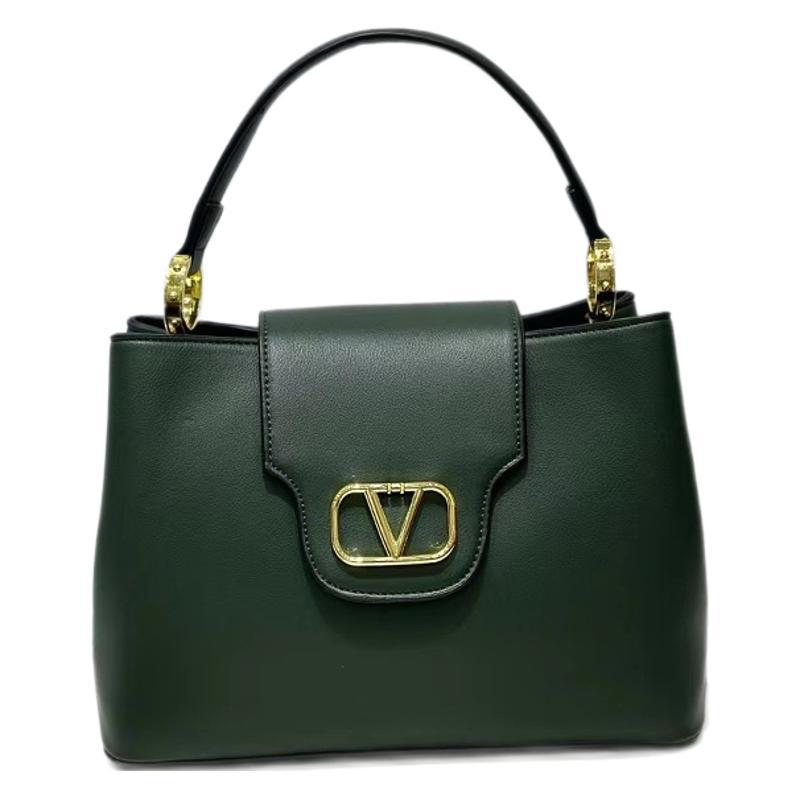 Women's Fashion Solid Color Letter Cross Bags