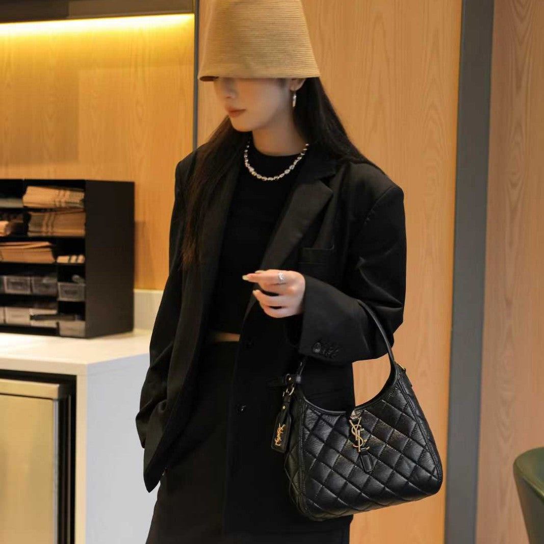 Unique Fashion Rhombus Texture Portable High-grade Shoulder Bags