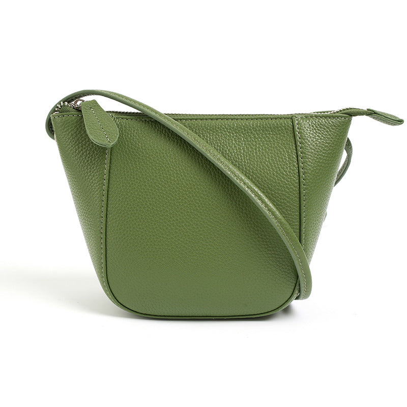 Women's Genuine Leather Korean Style Fashion Cowhide Crossbody Bags