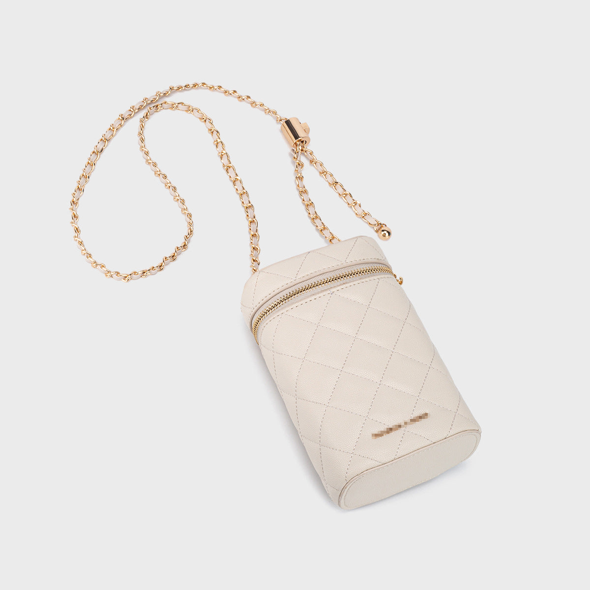 Women's High-grade Versatile Box Diamond Pattern Chain Crossbody Bags