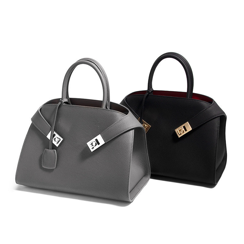 Women's Cowhide Design Large Capacity High Sense Bags