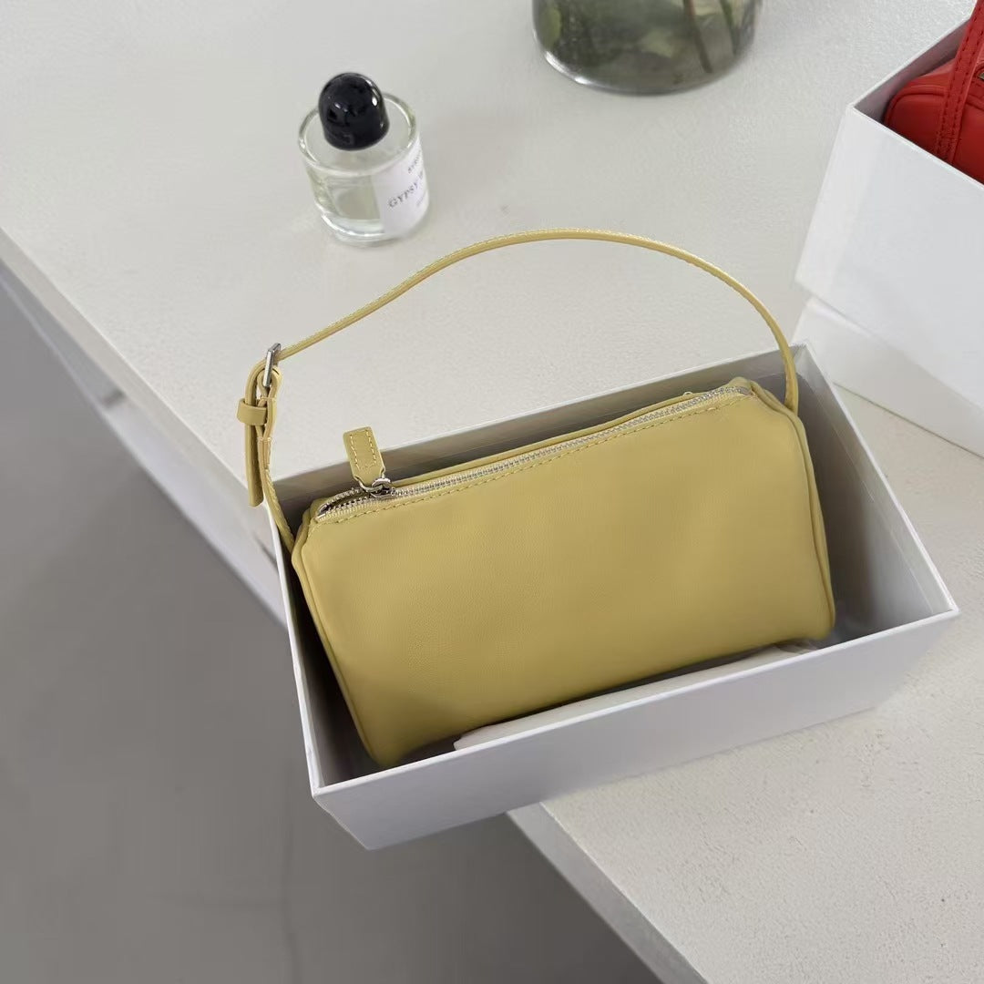 Hand Carrying Leather Underarm Mini Genuine Crossbody Bags