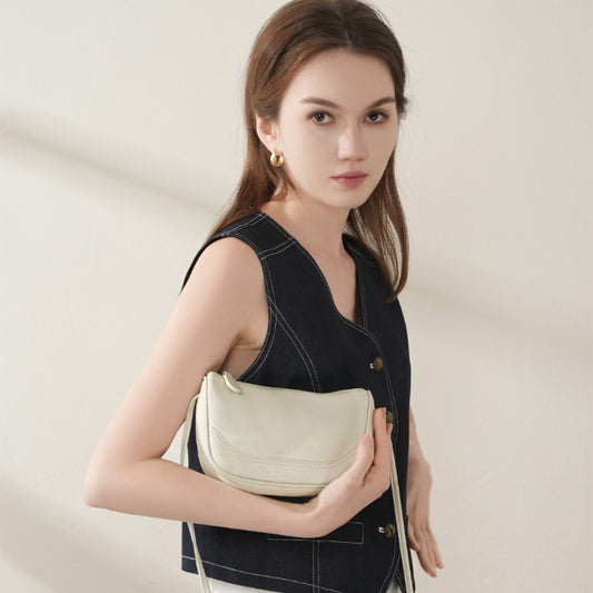 Women's Simple First Layer Cowhide High-grade Fashion Crossbody Bags