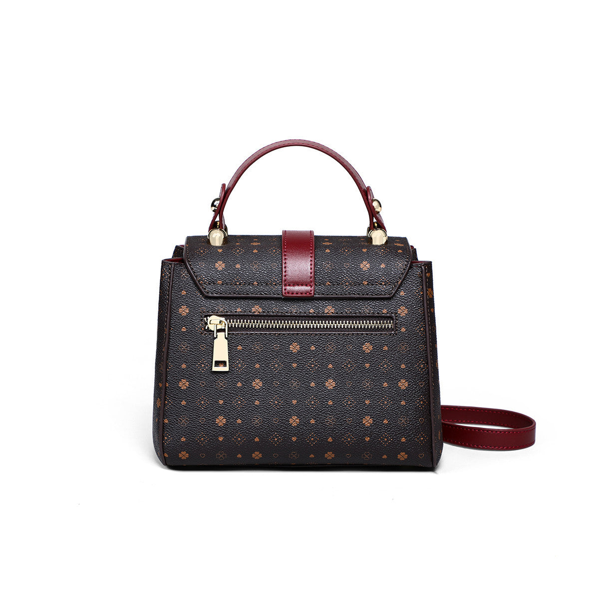 Women's Versatile Retro Printed Large Capacity Birthday Crossbody Bags