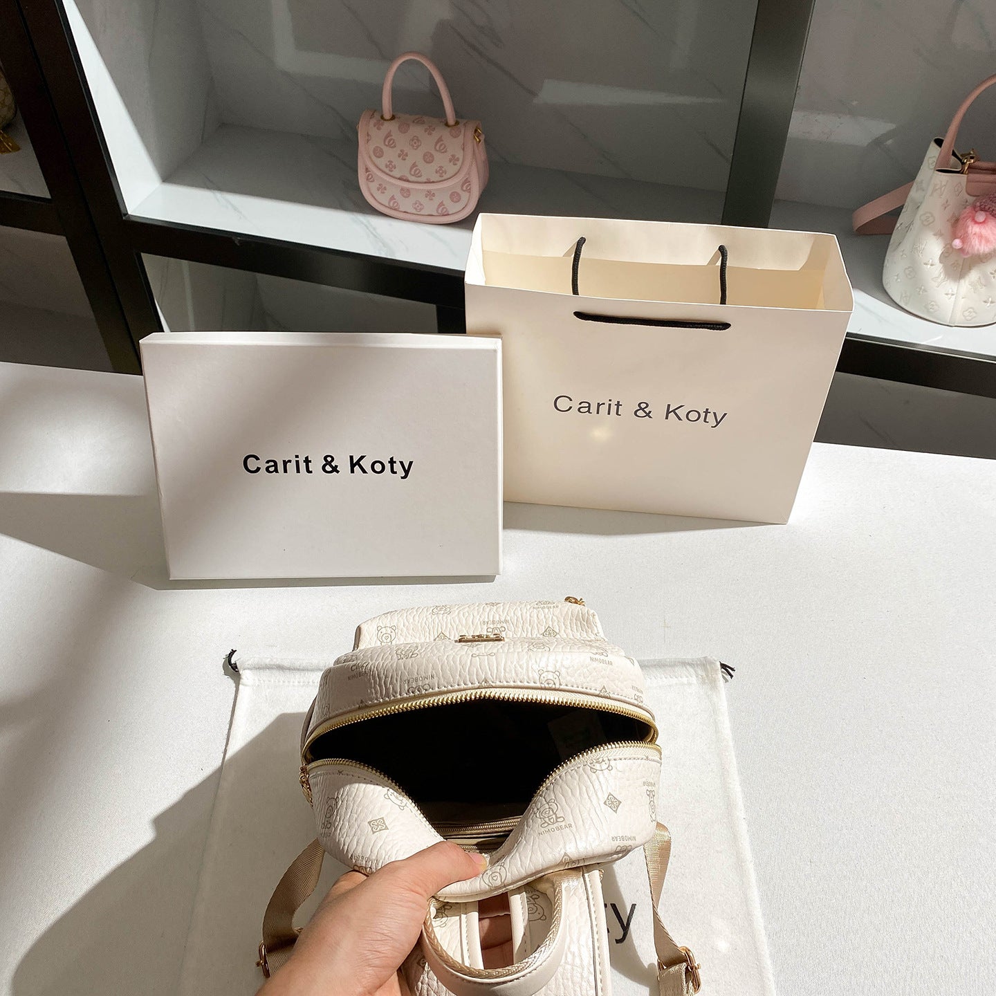 Niche Printing Commuter Fashion Large Capacity Backpacks