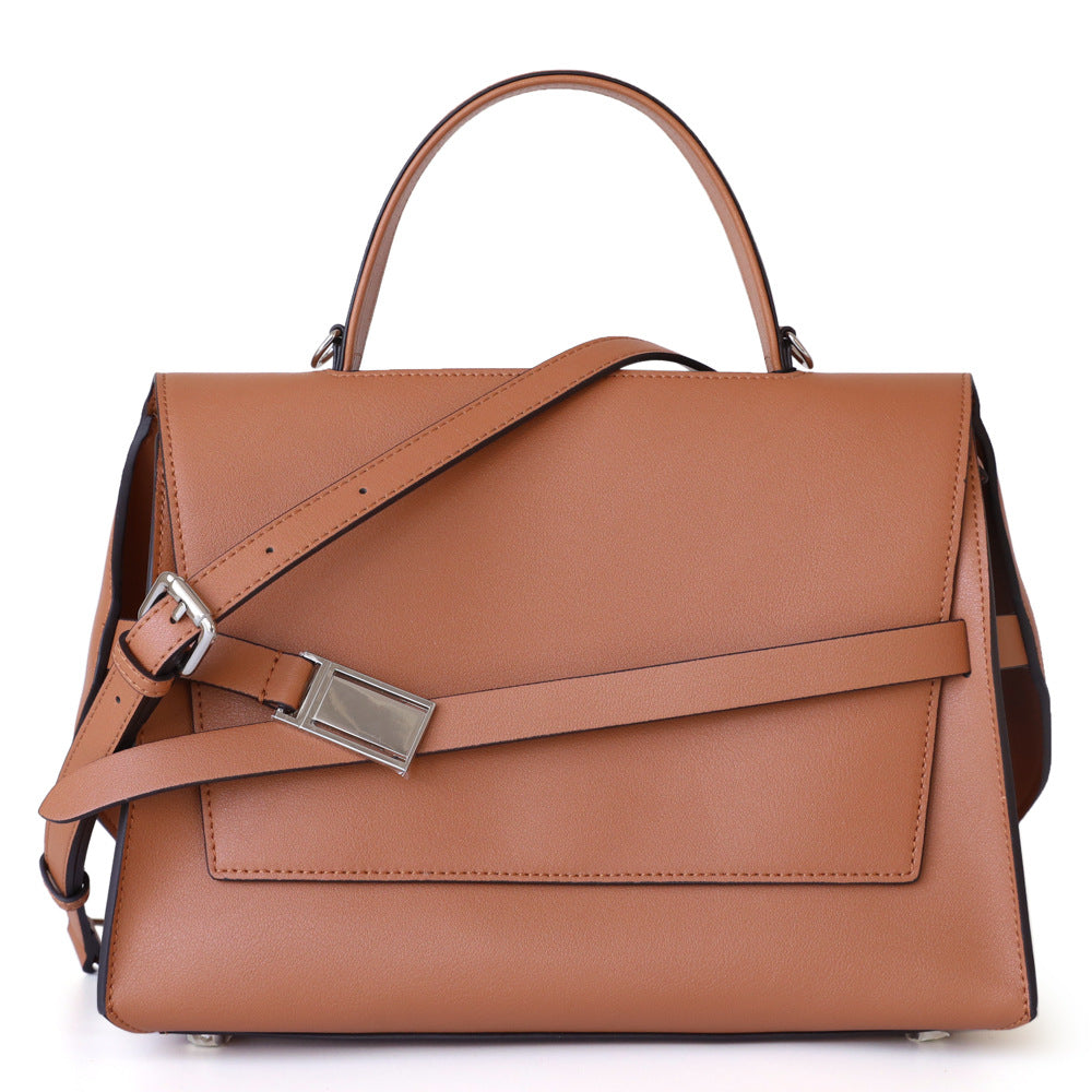 Women's High-grade Large Capacity Commuter Leather Handbags