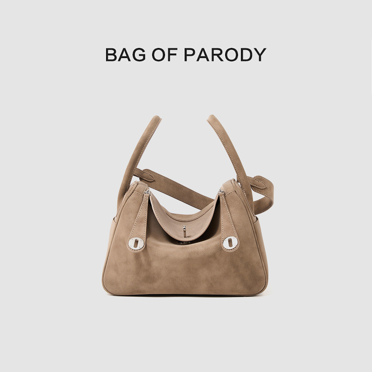 Elegant Lindy Leather Doctor Portable Pillow Bags