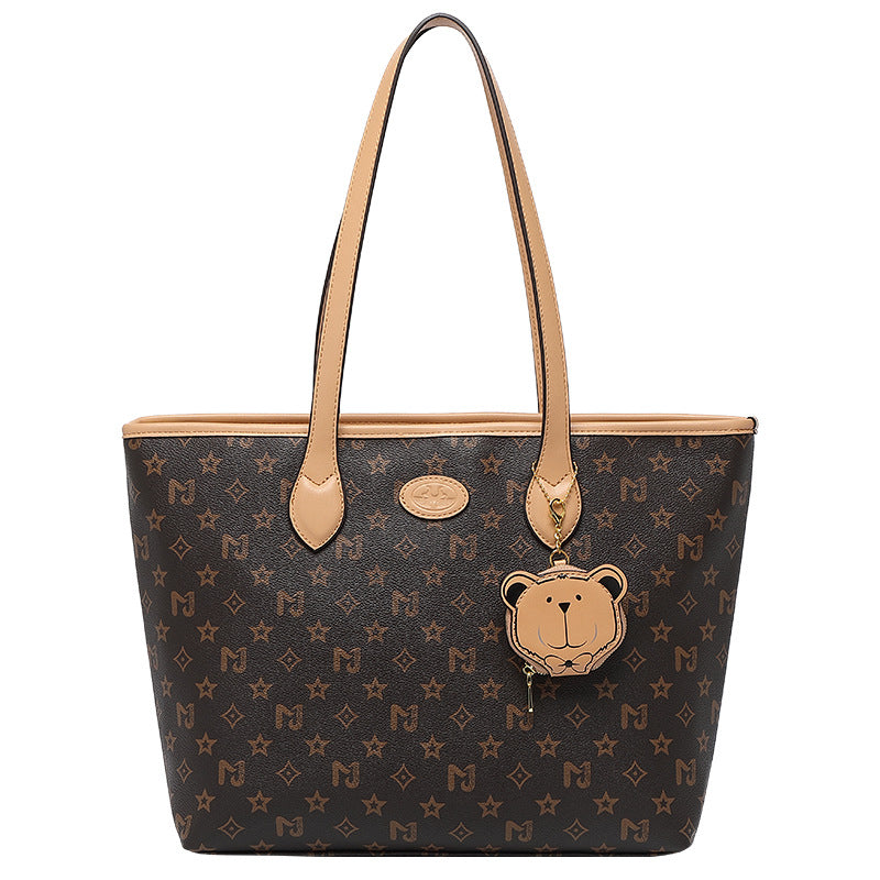 Women's Large Capacity Summer Shopping Niche Commuter Shoulder Bags