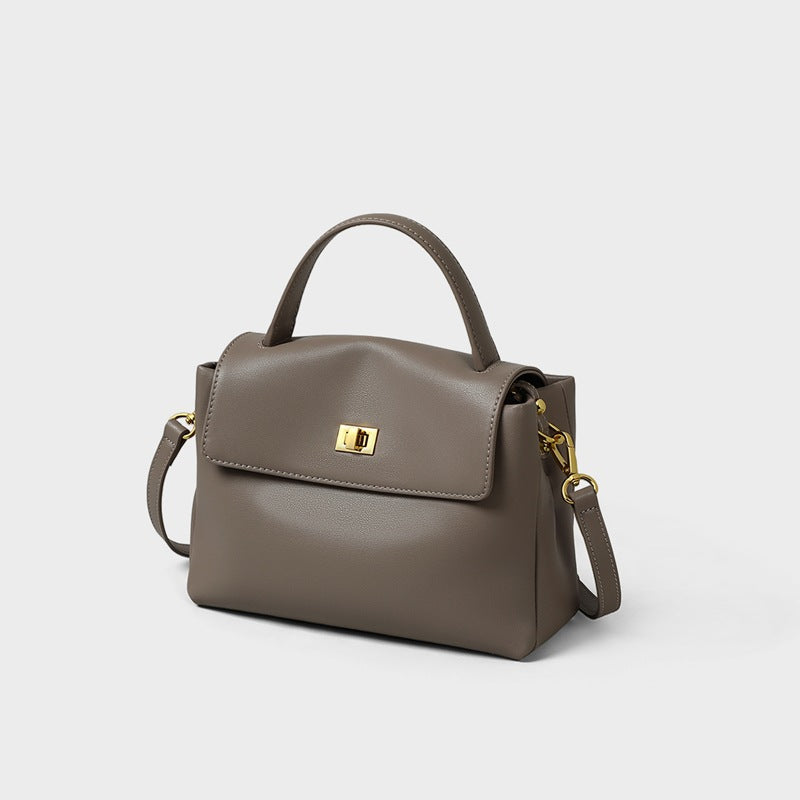 Women's High-grade Genuine Leather Portable Commuter Mother Bags