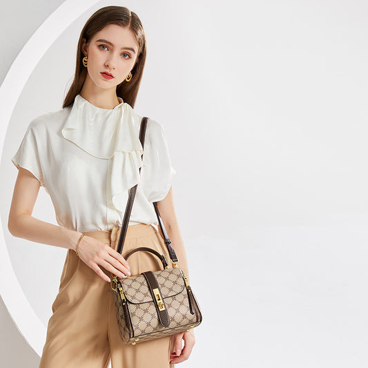 Women's Genuine Leather Retro Portable Fashion Shoulder Bags