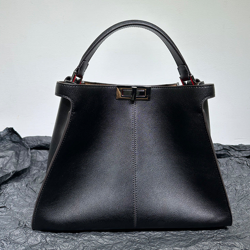 Women's Genuine Leather Premium Large Capacity Cowhide With Bags