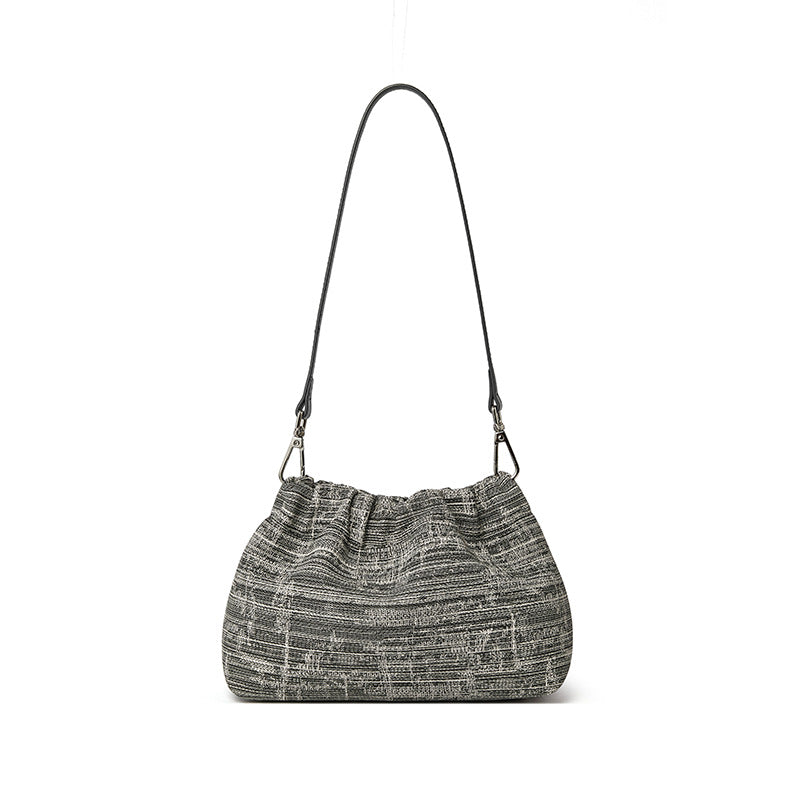 Chain Woven Pattern Classic Style First Crossbody Bags