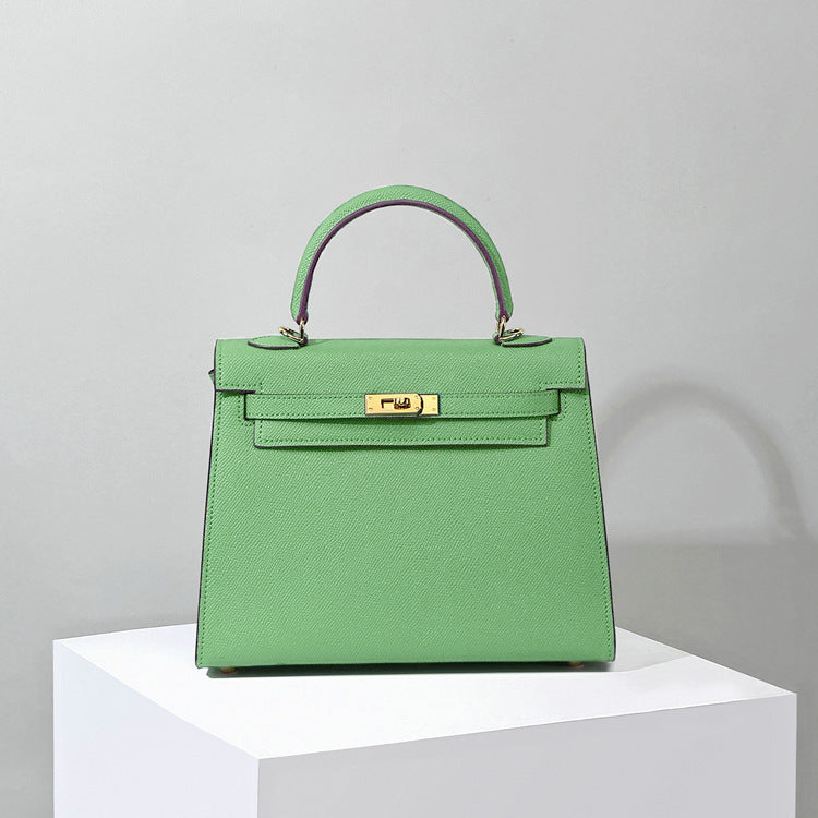 Stylish Creative Cattlehide Fashion Simple Portable Handbags