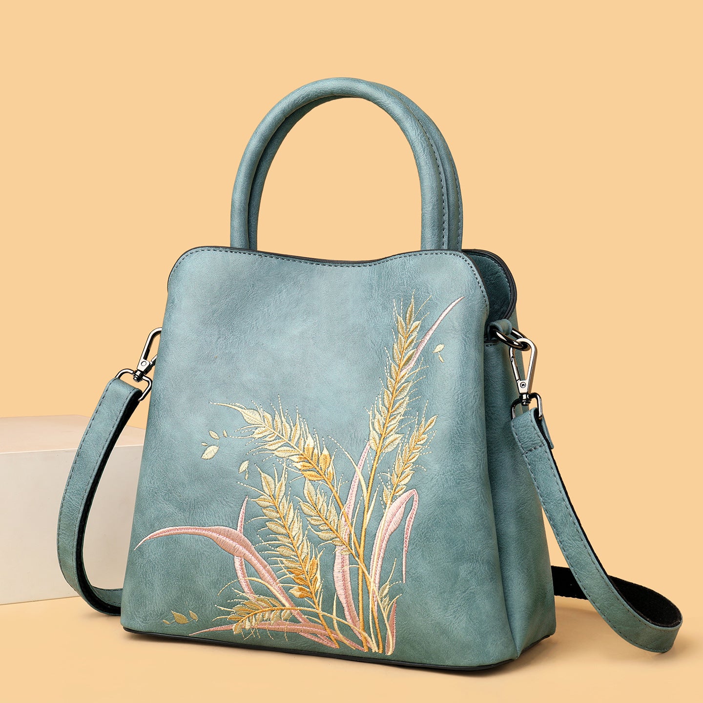 Charming Clutch Portable Fashion Single Rhombus Handbags