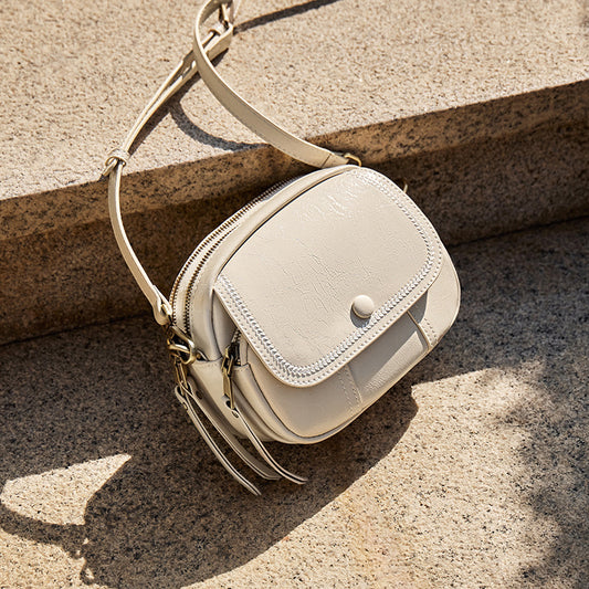 Women's Underarm Summer High-grade Genuine Leather Woman's Crossbody Bags
