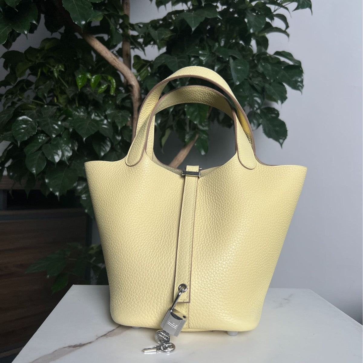 Women's Vegetable Basket Imported Leather Genuine Cattlehide Surface Handbags