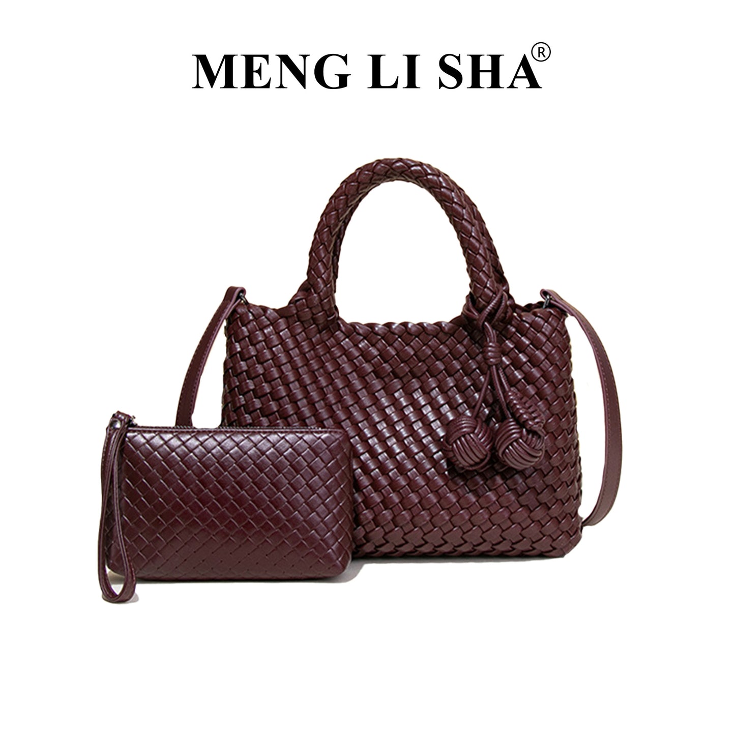 Women's Niche Woven Soft Leather Fashion Handbags
