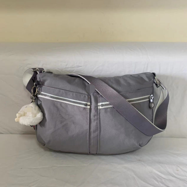 Women's Home Monkey Urban Simple Saddle Waterproof Crossbody Bags