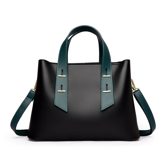 Women's Simple Large Capacity Soft Leather High Bags