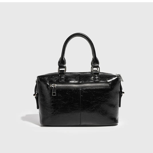 Versatile Boston Retro Minority High-grade Pillow Shoulder Bags