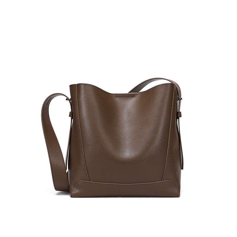 Women's Genuine Leather High-grade Large Capacity Versatile Shoulder Bags