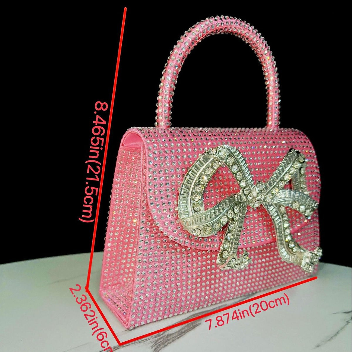 Women's Diamond Dinner Rhinestone Banquet Full Evening Bags