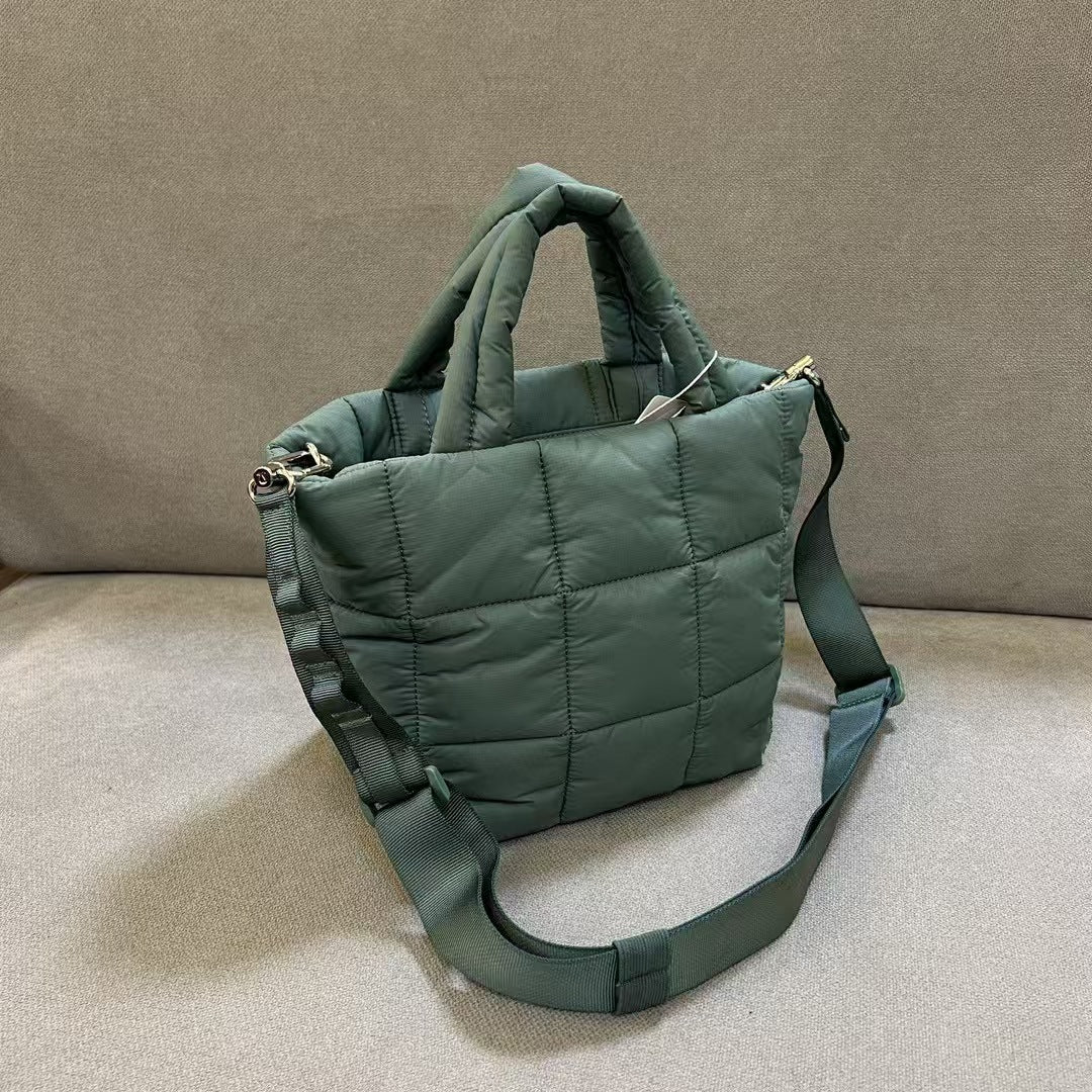 Women's Brushed Winter Standard Teddy Plush Portable Crossbody Bags