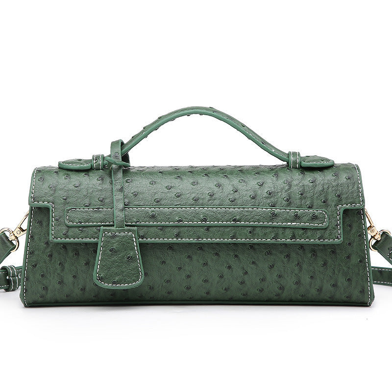 Women's Grain Texture Portable Light Luxury Snake Crossbody Bags