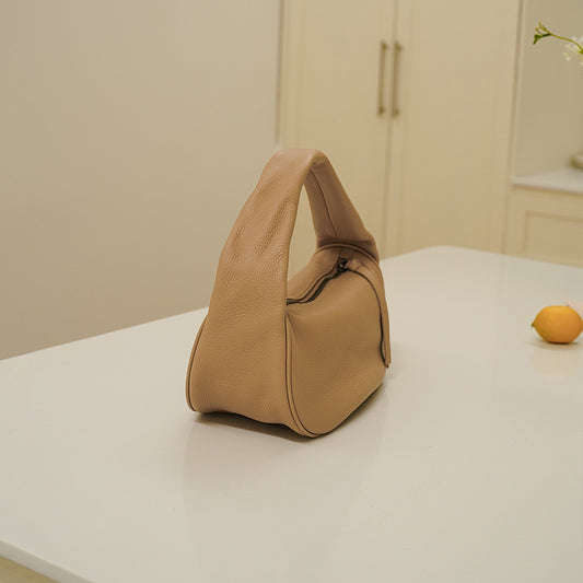 Women's Layer Cowhide Hand Soft Solid Color Bags