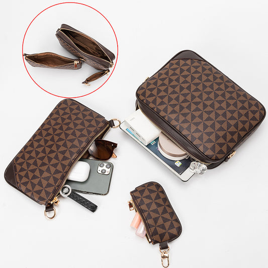 Men's Donkey's Fashion Three-in-one Rand Vintage Printed Bags