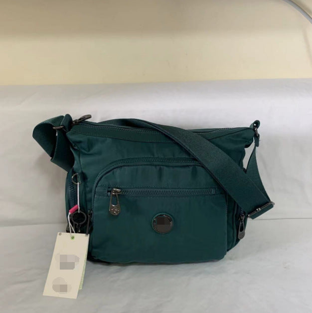 Spring Monkey Mesh Purple Series Nylon Crossbody Bags