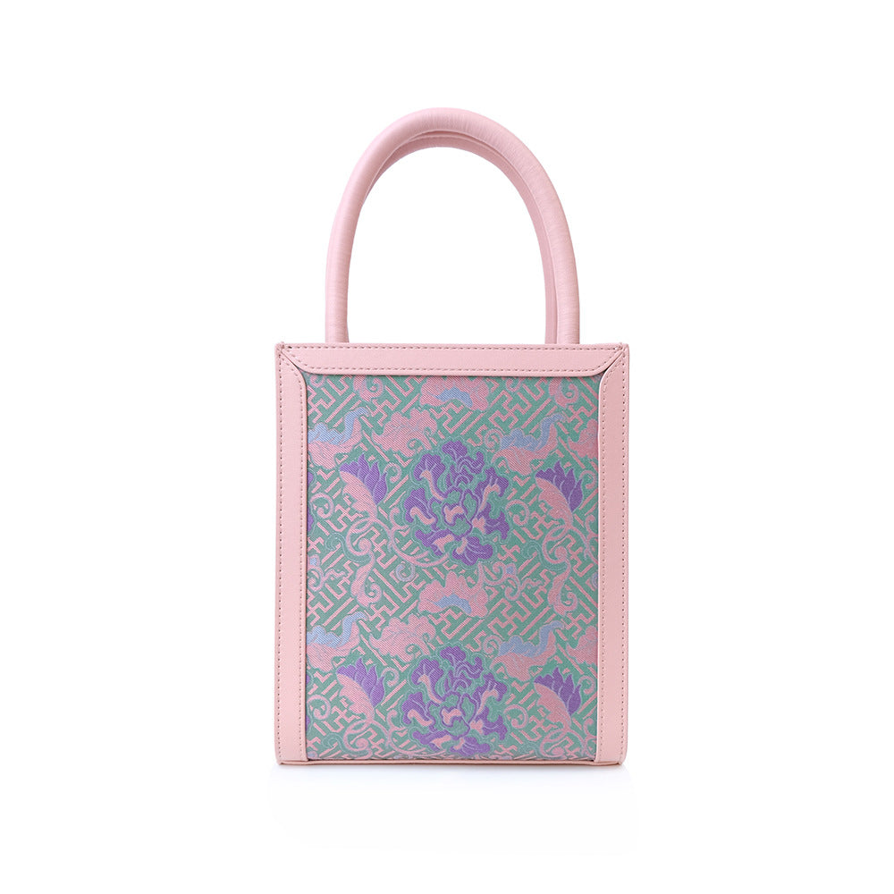 Women's Dynasty Brocade National Style Hand Silk Crossbody Bags