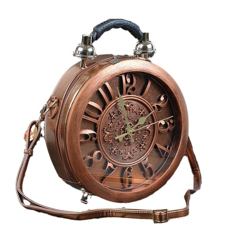 Women's Fashion Retro Style Fashionmonger Personalized Alarm Crossbody Bags