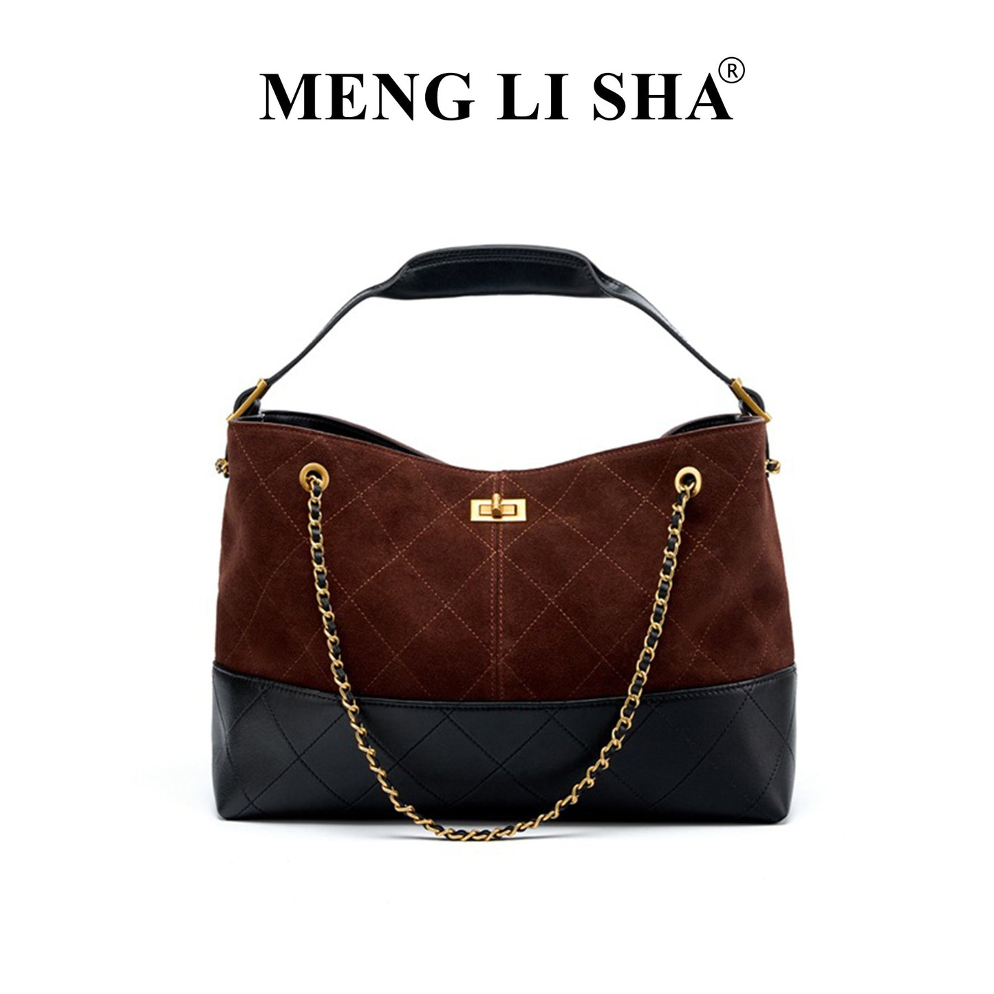 Innovative Cool Style Chain Genuine Leather Shoulder Bags