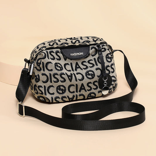 Women's Summer Underarm Pouch Light Luxury Canvas Crossbody Bags