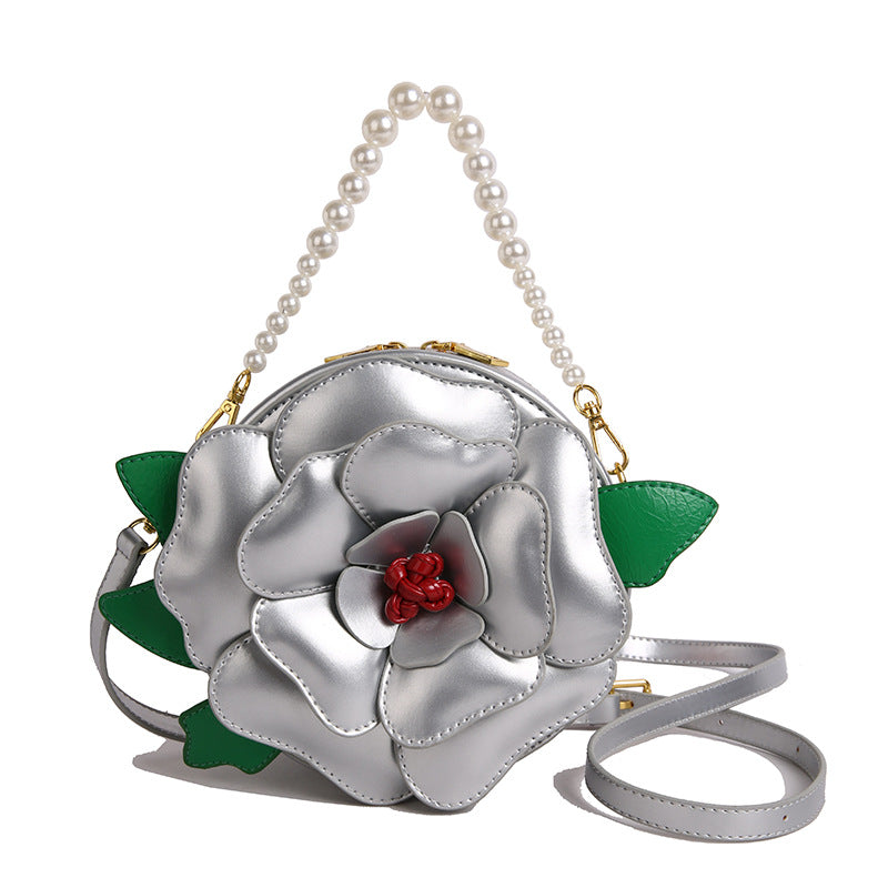 Women's Creative Slightly Luxury Pearl Hand Crossbody Bags