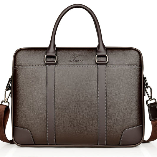 Men's Graceful Slouchy Large Capacity File Men's Handbags
