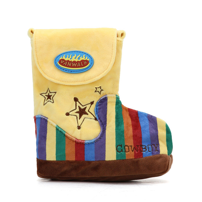 Christmas Retro Boots Toy Female Gift Crossbody Bags