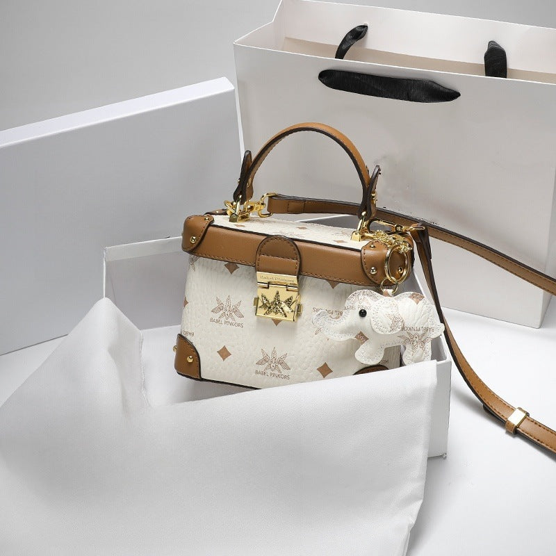 Women's High-grade Texture Niche Box Commuter Shoulder Bags