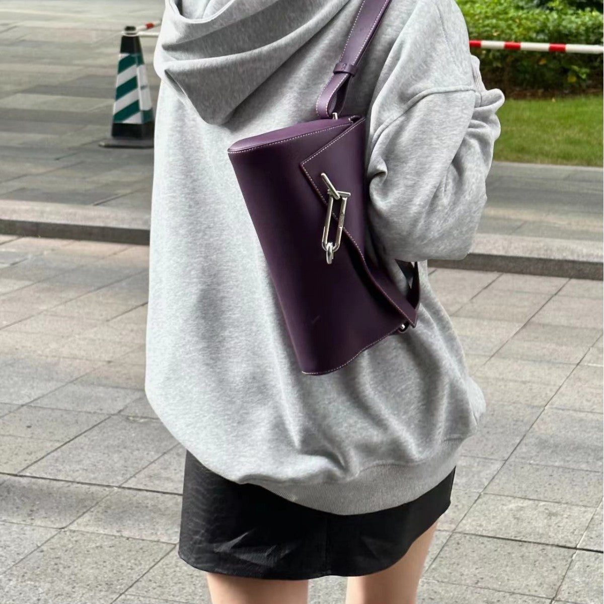 Women's & Men's & Box Color Minority Underarm Crossbody Bags