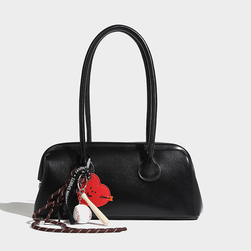 Design Fashionable Versatile Large Capacity Solid Shoulder Bags